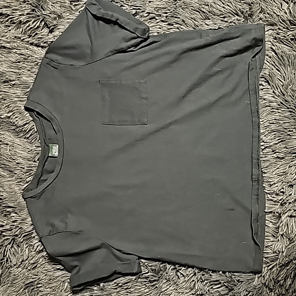 Gray cropped tshirt Medium
